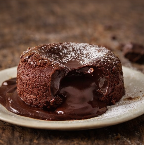 Fondant au chocolat intense
