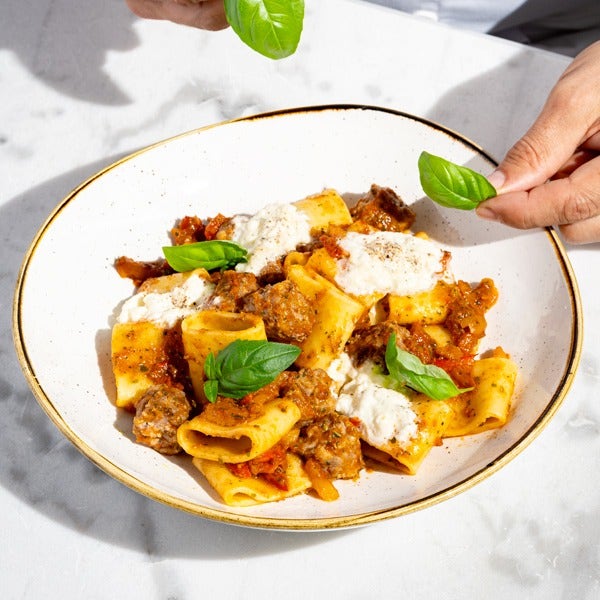 Paccheri Salsiccia