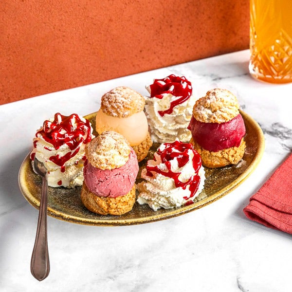 Profiteroles fruttissima