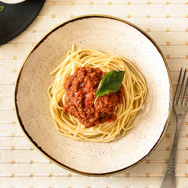 Linguine alla bolognese